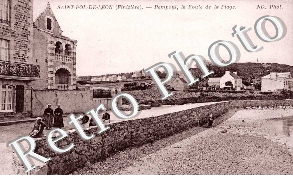 Pempoul, la Route de la Plage