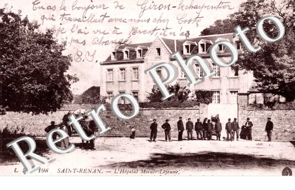 L&#039;Hopital Mocaer-Lejeune tranforme en Infirmerie pendant la Guerre