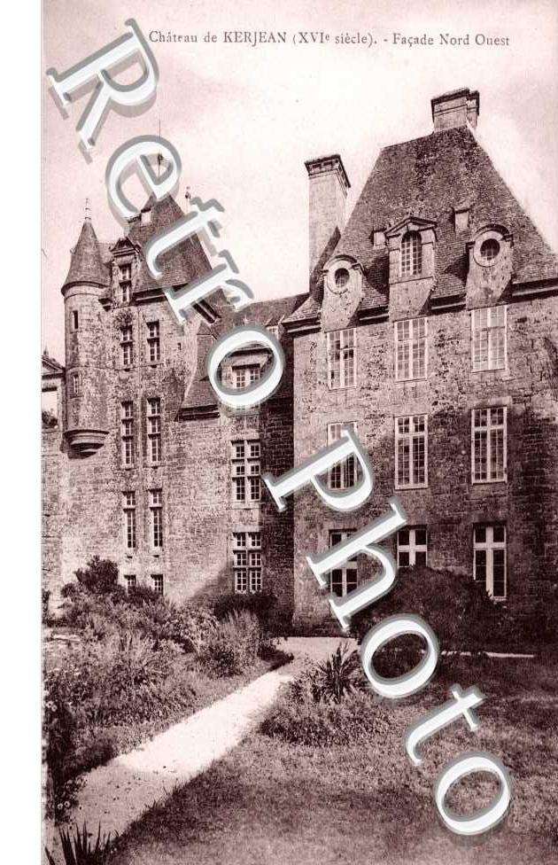 chateau de Kerjean, facade nord-ouest