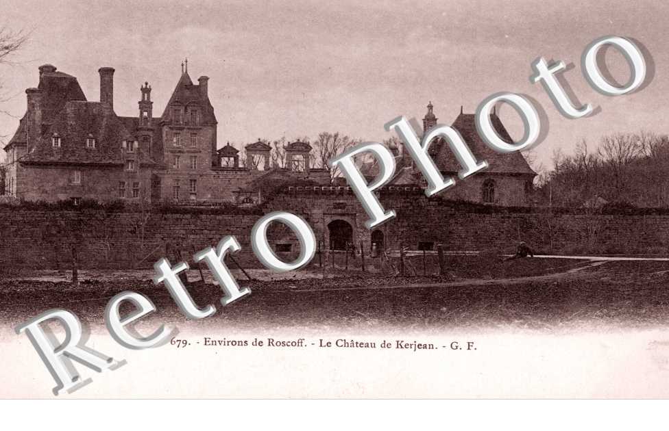 environs de Roscoff, le chateau de Kerjean