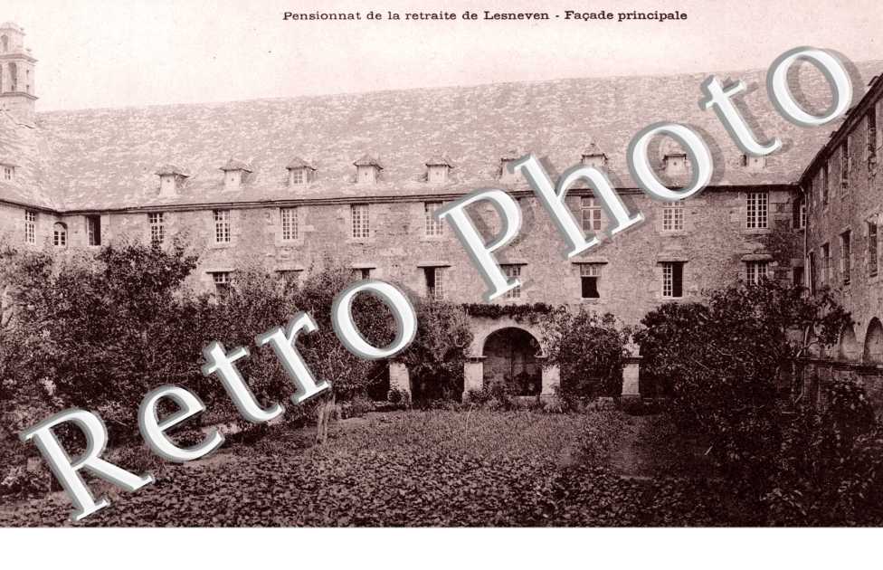 Pensionnat de la retraite de Lesneven, Facade principale