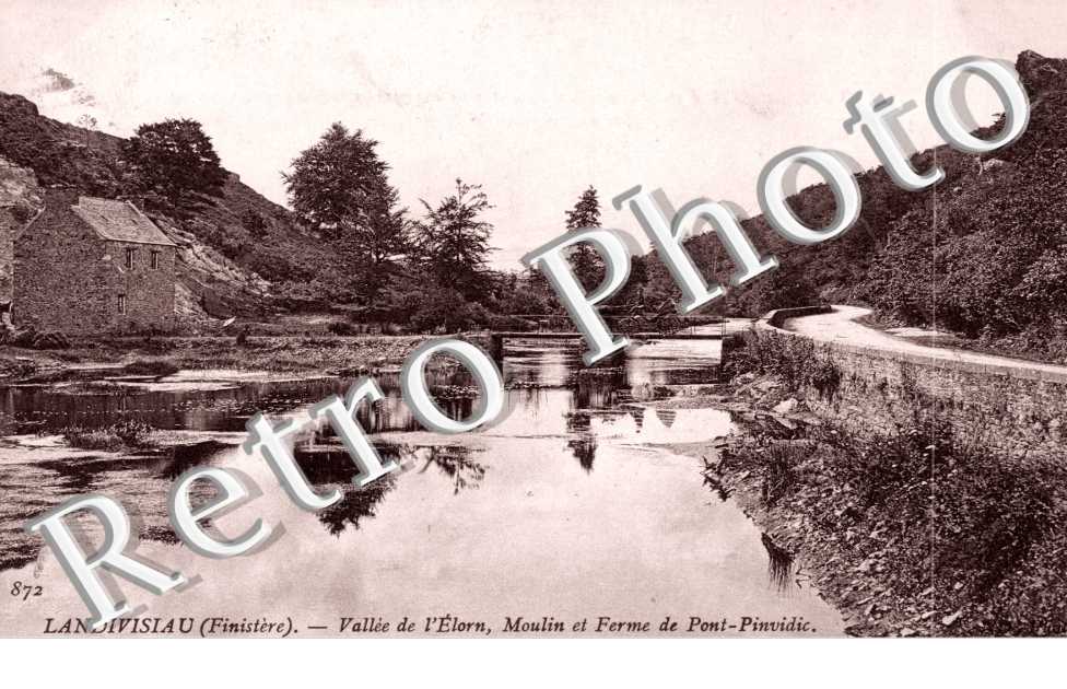 la Vallee de l&#039;Elorn, Moulin et Ferme de Pont-Pinvidic