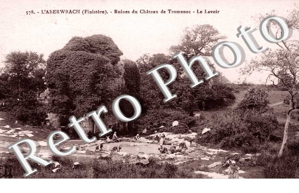 Ruines du Chateau de Tromenec, le Lavoir