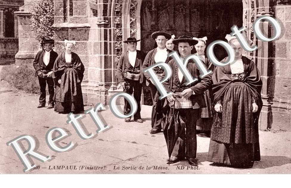 la sortie de la messe