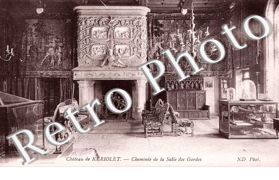 Le Chateau, Cheminee de la Salle des Gardes