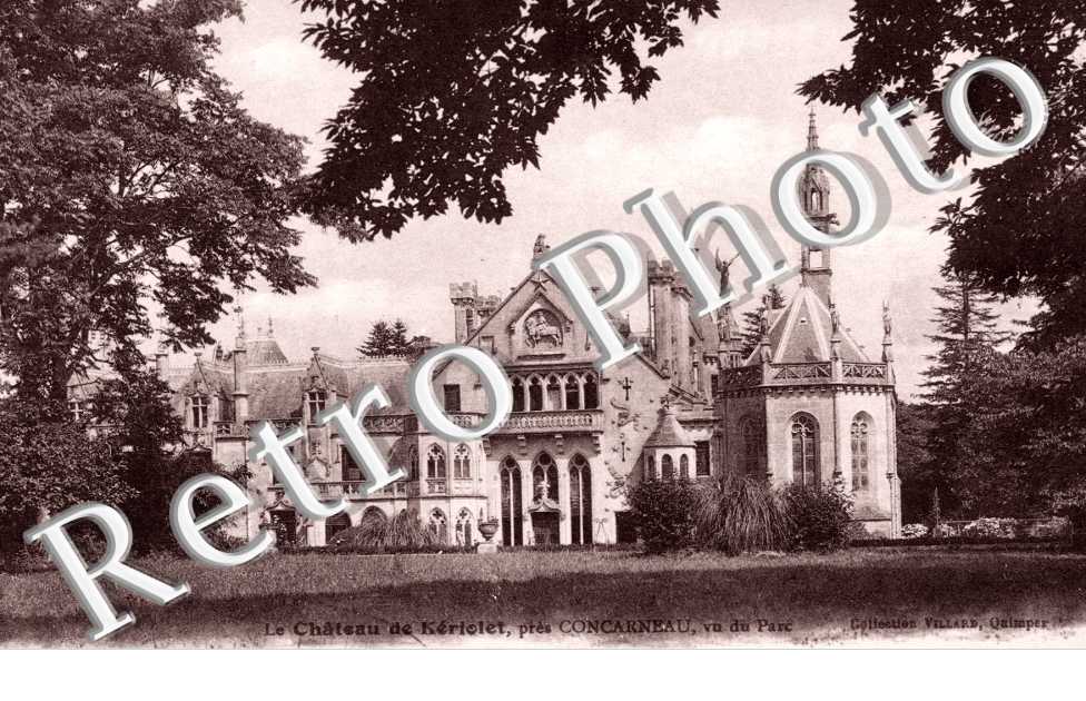 le chateau, vue du parc