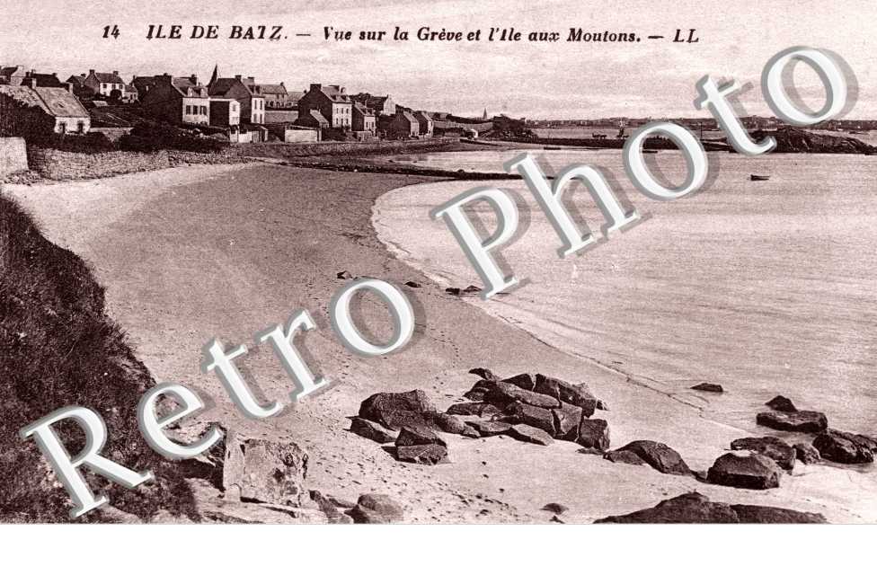 Vue sur la Greve et l'Ile aux Moutons