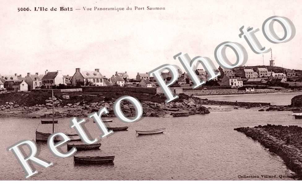Vue panoramique du port Saumon
