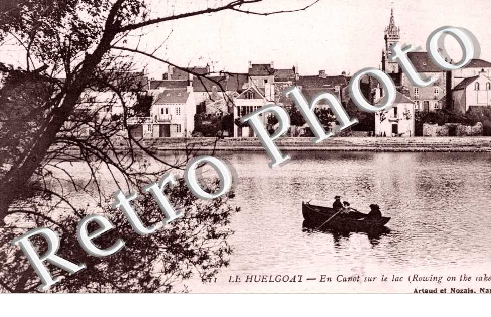 En Canot sur le Lac