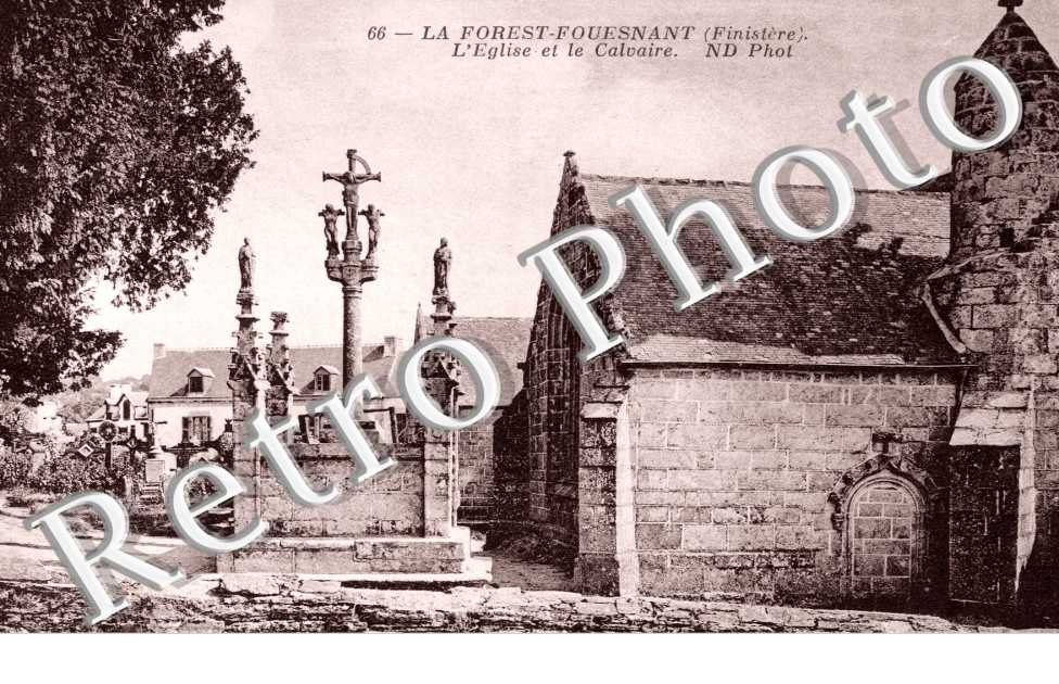 l&#039;église et le calvaire