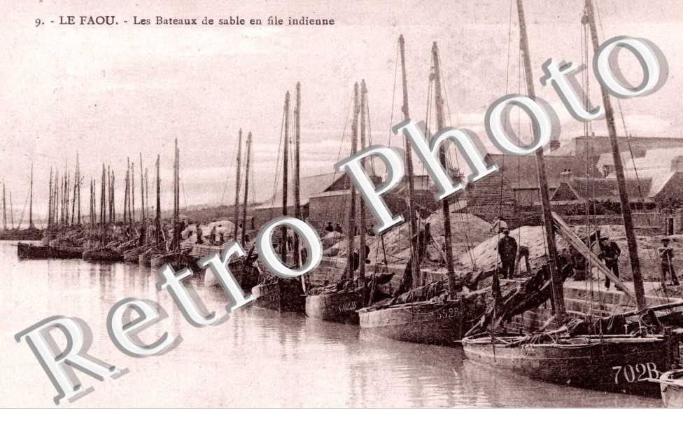 les Bateaux de sable en file indienne