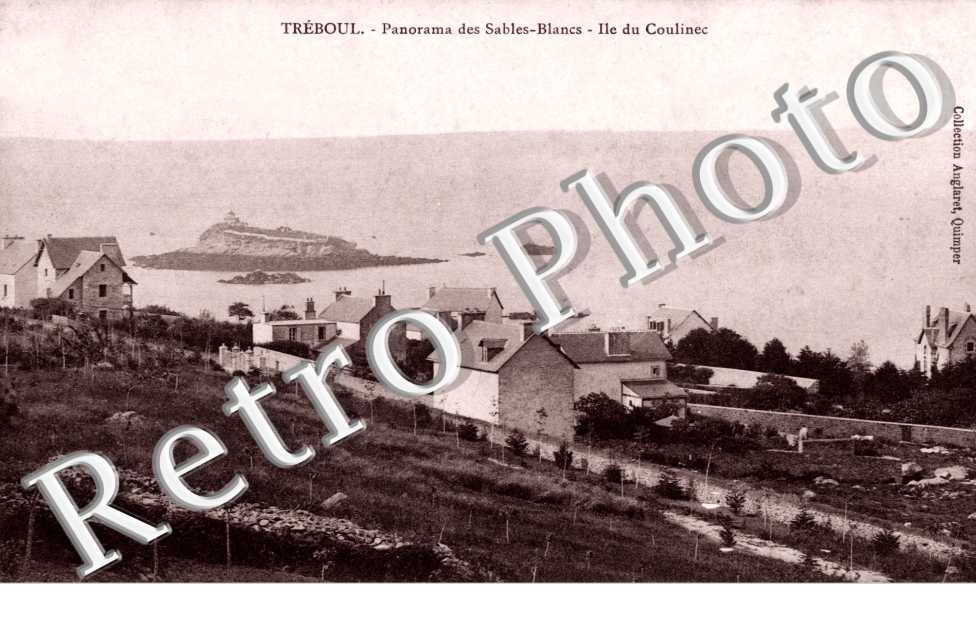 Panorama des Sables Blancs Ile du Coulinec
