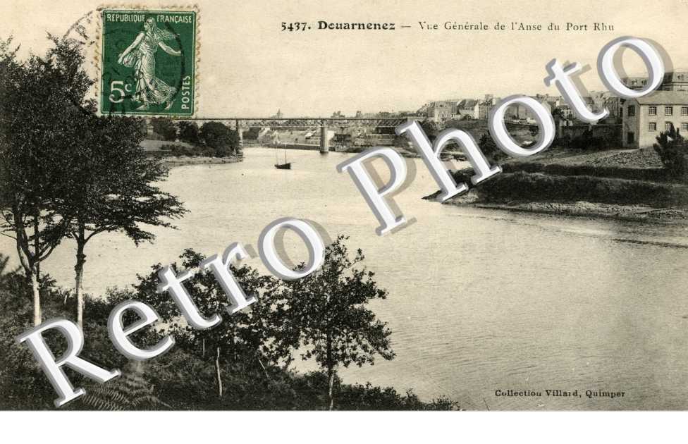 Vue Générale de l'anse de port Rhu