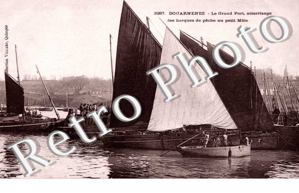 Attérrisage des Barques de Pêche au Petit Môle