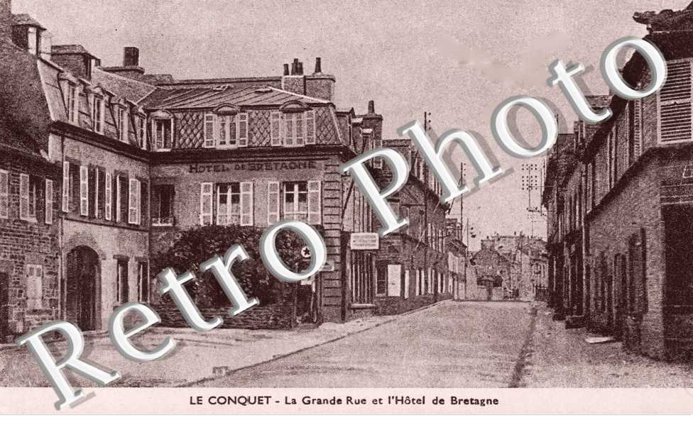 la Grande Rue et l'Hotel de Bretagne