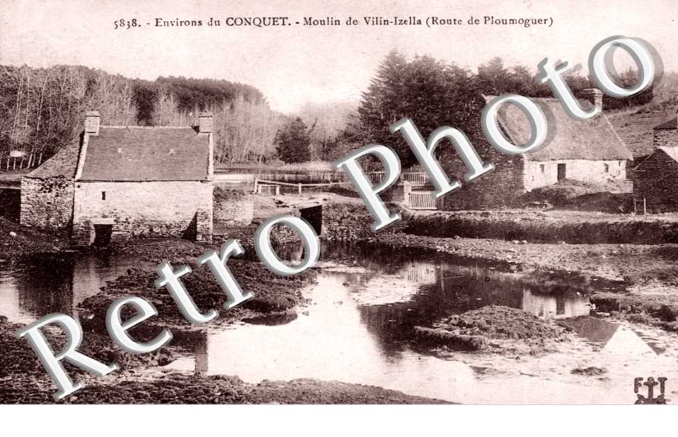 Moulin de Vilin Izella (Route de Ploumoguer)