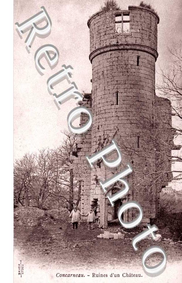 ruines d&#039;un chateau