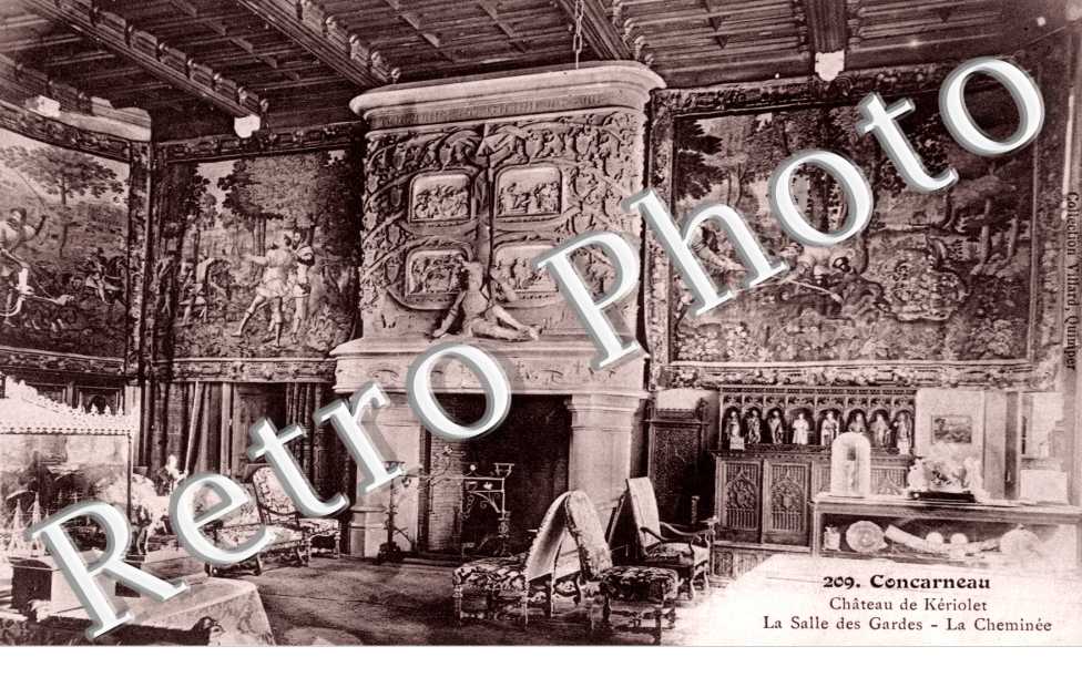 le Chateau de Keriolet - la salle des gardes