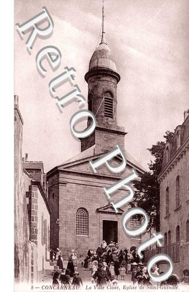Eglise de Saint Guenole. La Ville Close