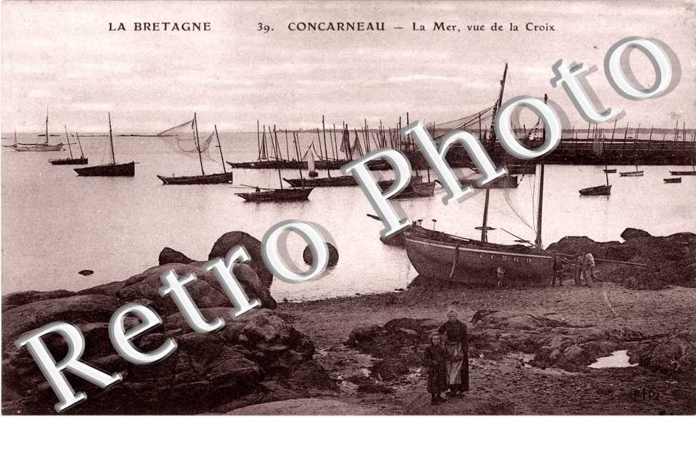la mer, vue de la Croix