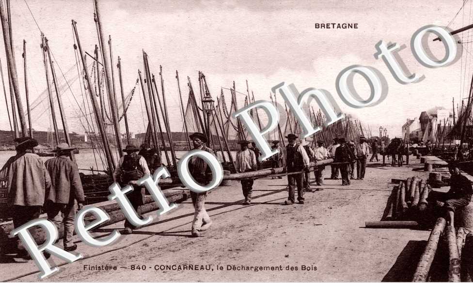 Le Dechargement des bois
