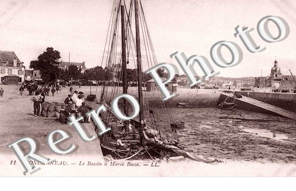 Le bassin a maree basse