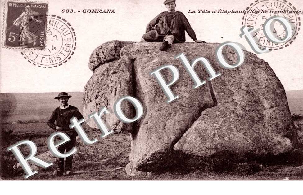 la tete d&#039;elephant - roche tremblante