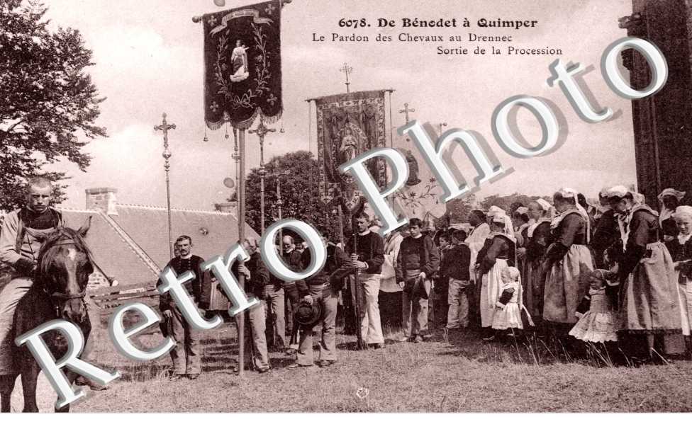 Le Pardon des Chevaux, Sortie de la Procession