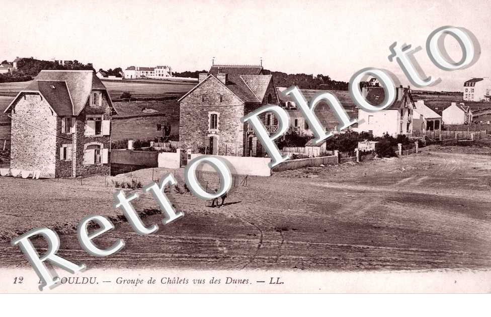 Groupe de Chalets vus des Dunes