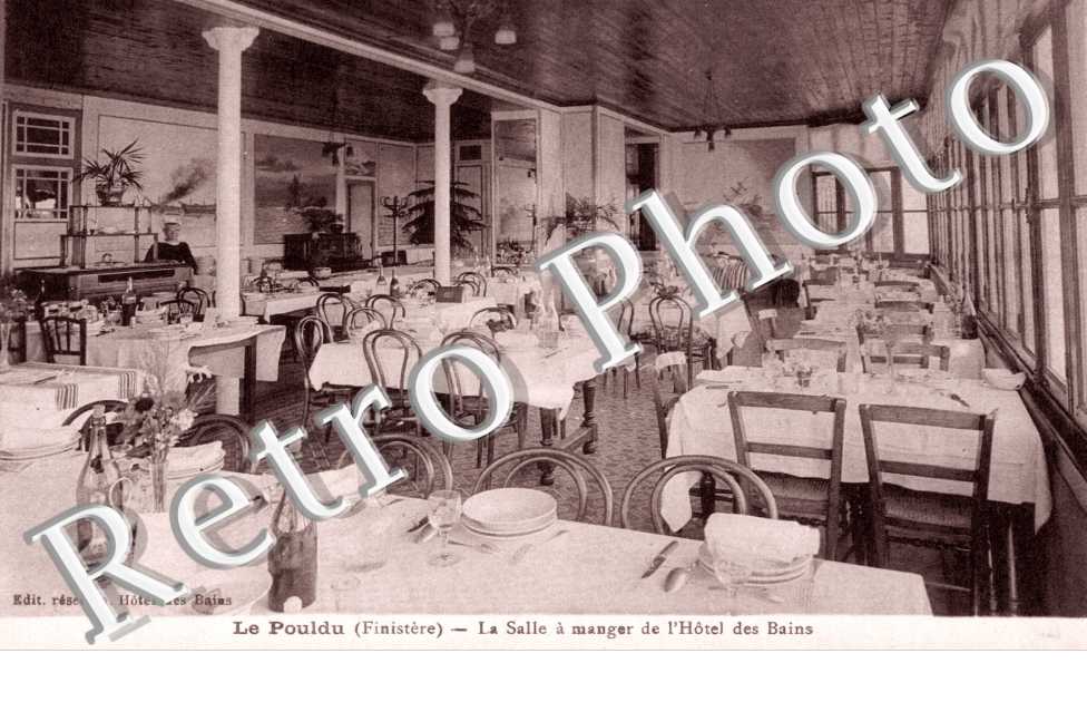 la Salle a manger de l'Hotel des Bains
