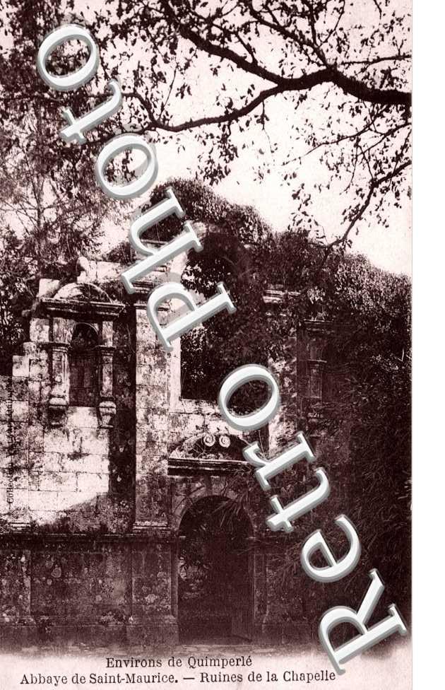 RUines de la chapelle