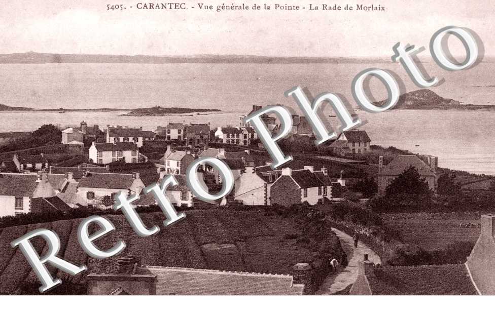 Vue Generale de la Pointe, la Rade de Morlaix