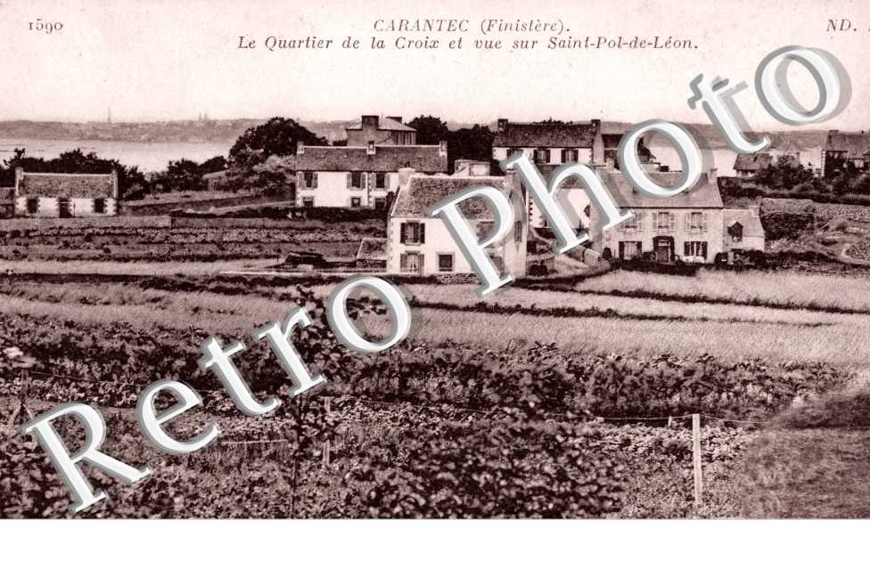 le Quartier de la Croix et Vue sur Saint-Pol-de-Leon