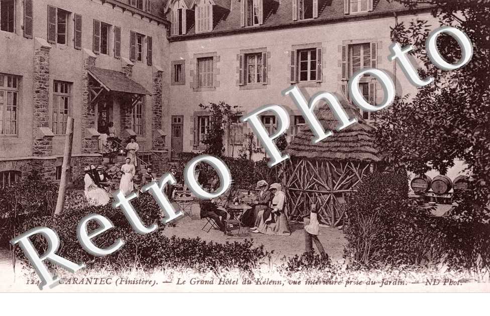 le Grand Hotel du Kelenn, Vue Interieure prise du Jardin