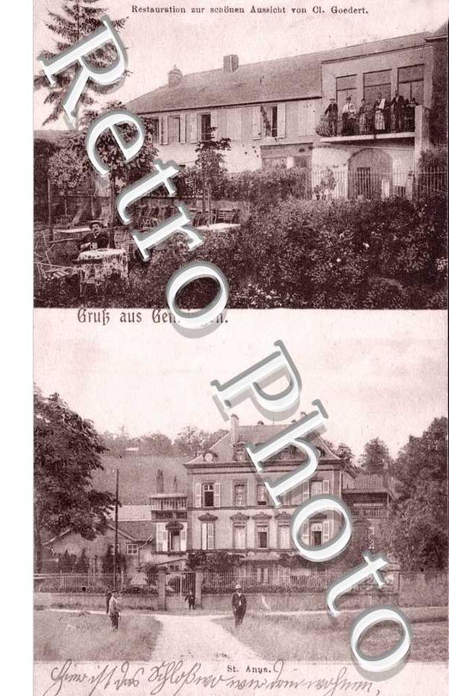 Restauration zur schonen Aussicht von Cl. Goedert  Sainte Anne