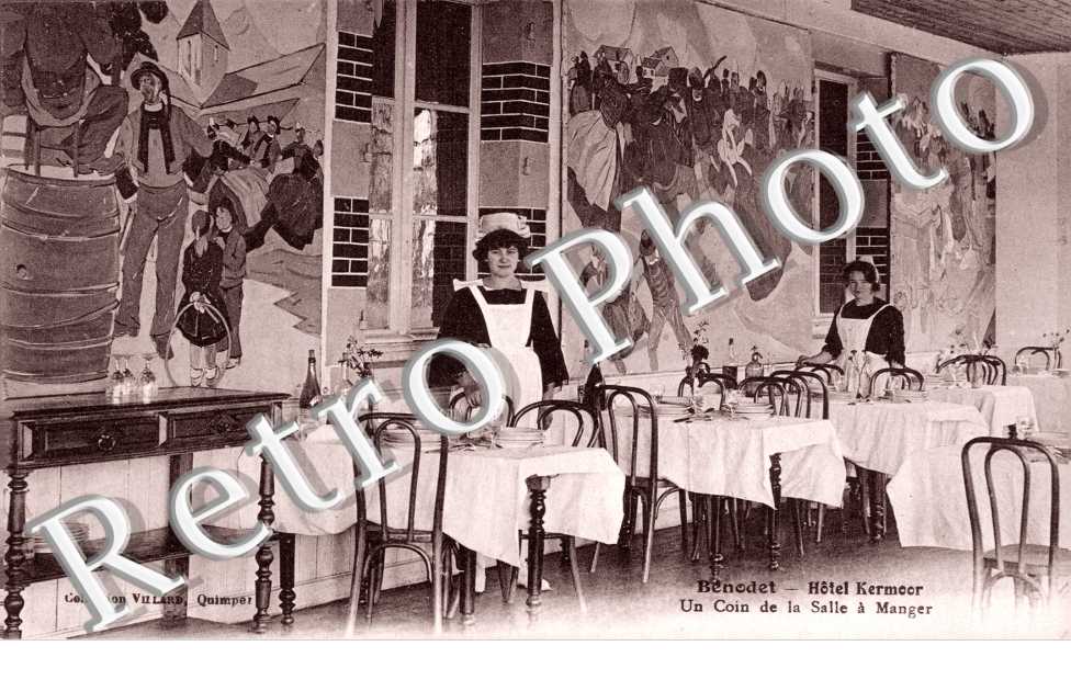 Hôtel Kermoor - Un coin de la Salle à Manger