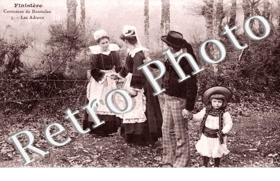 Costumes de Bannalec, les Adieux