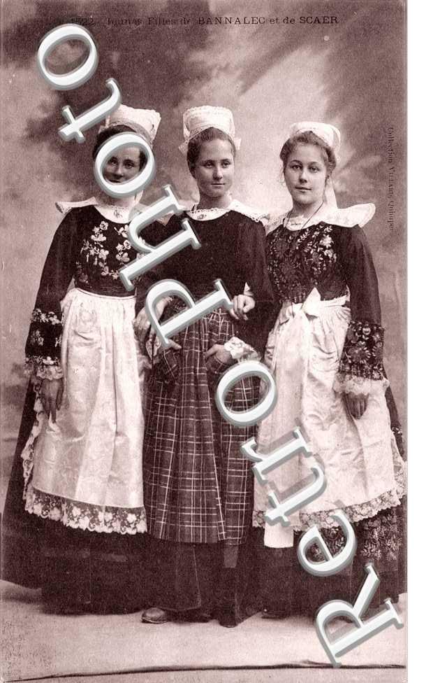 jeunes filles, costume, folklore
