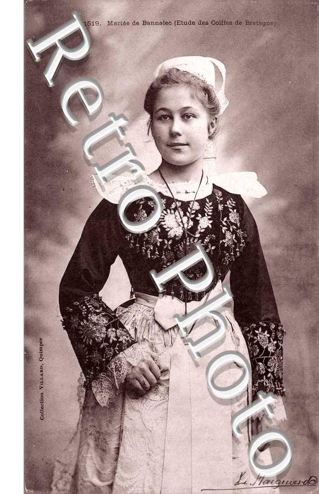 jeune fille, costume, folklore