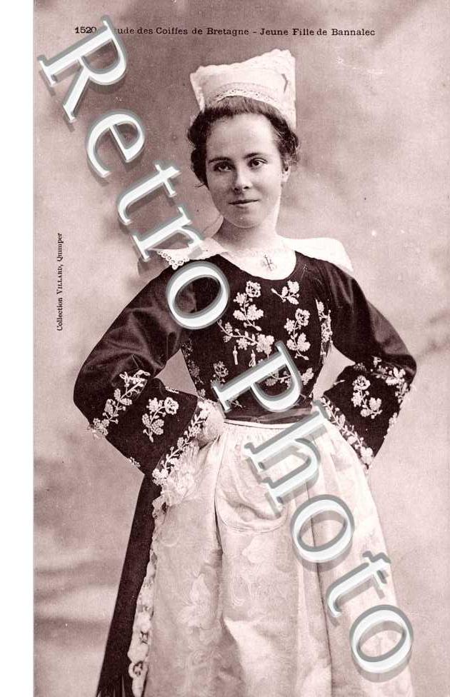 jeune fille, costume, folklore