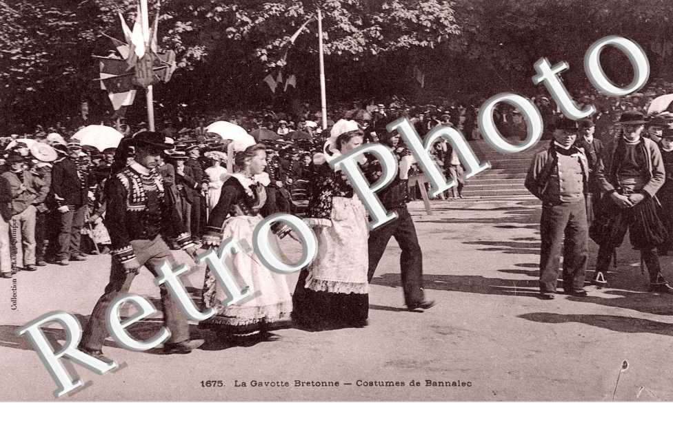 la gavotte bretonne, costumes de bannalec