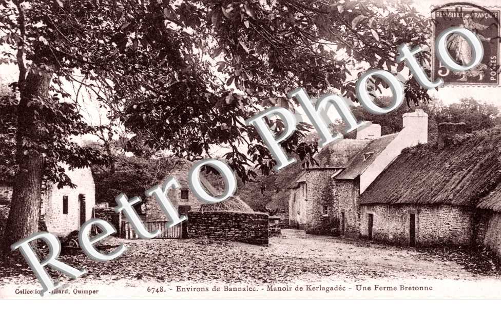 Manoir de Kerlagadec, Une Ferme Bretonne