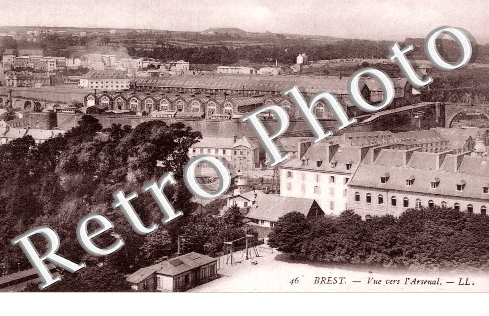 Vue vers l'Arsenal
