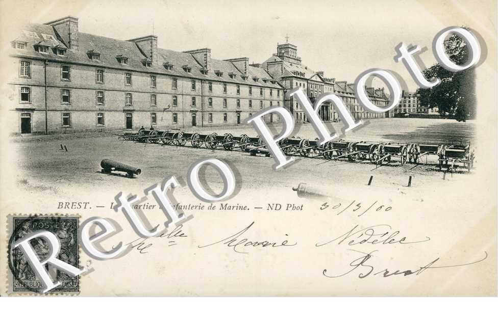 le quartier de l'Infanterie de Marine