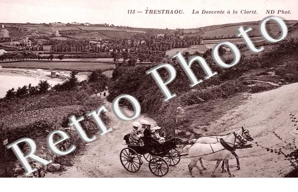 Trestraou La descente a la Clarte