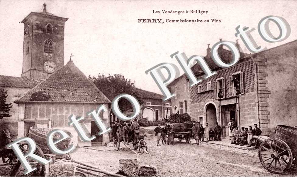 les vendanges - Ferry, commissionnaire en vins