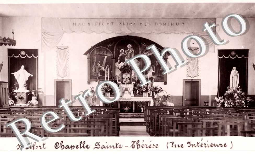 Chapelle Sainte Therese, Vue interieure