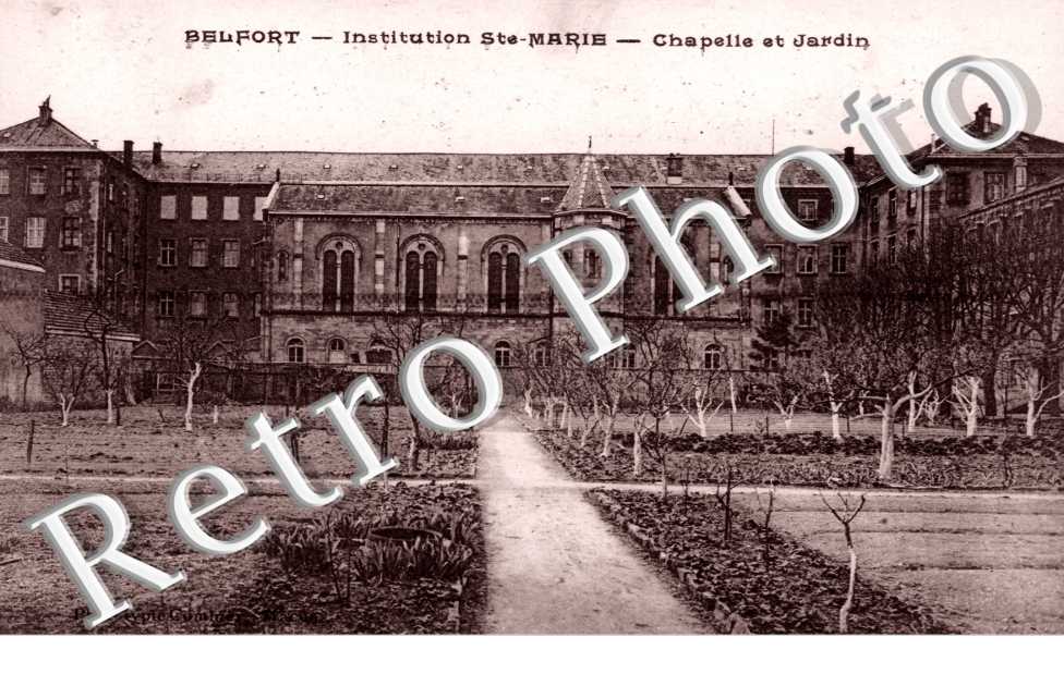 institution sainte marie chapelle et jardin
