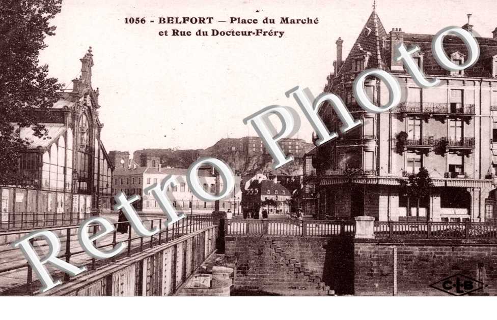 Place du Marche et Rue du Docteur-Frery