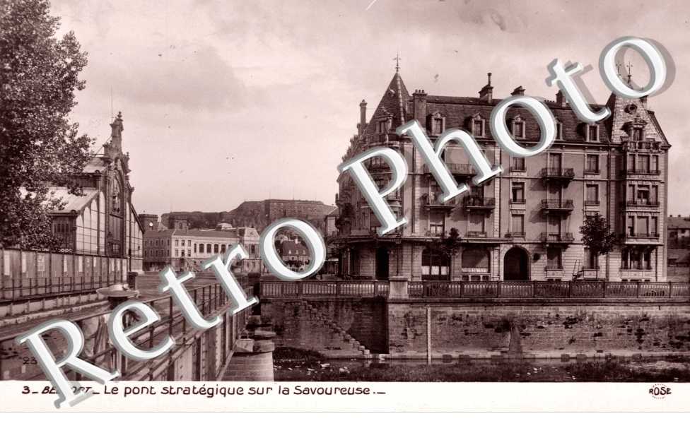 le Pont Strategique sur la Savoureuse